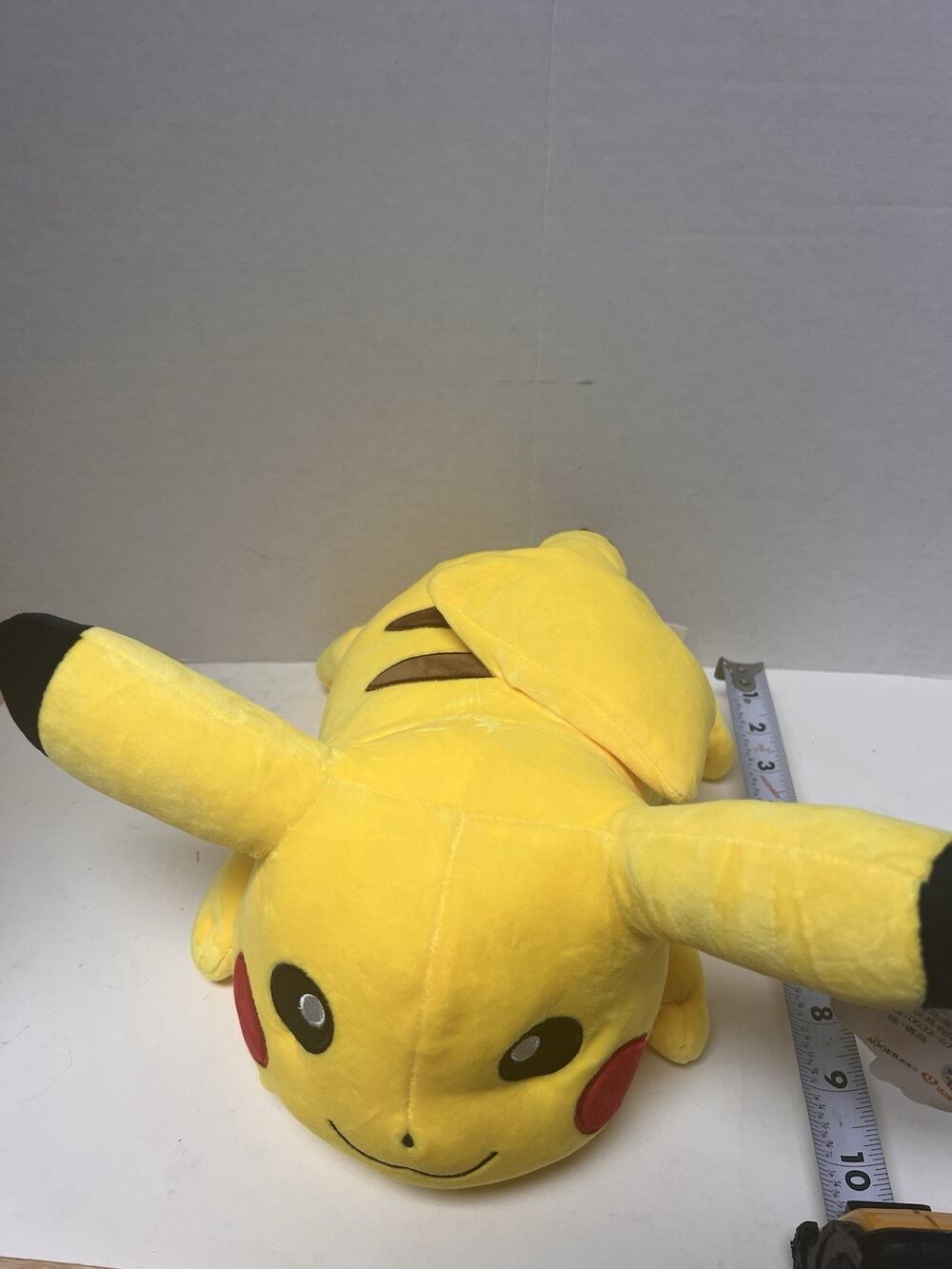 Pokémon Pikachu Plush Toy Yellow Soft Doll Aoger China Exclusive Tag 8–10”